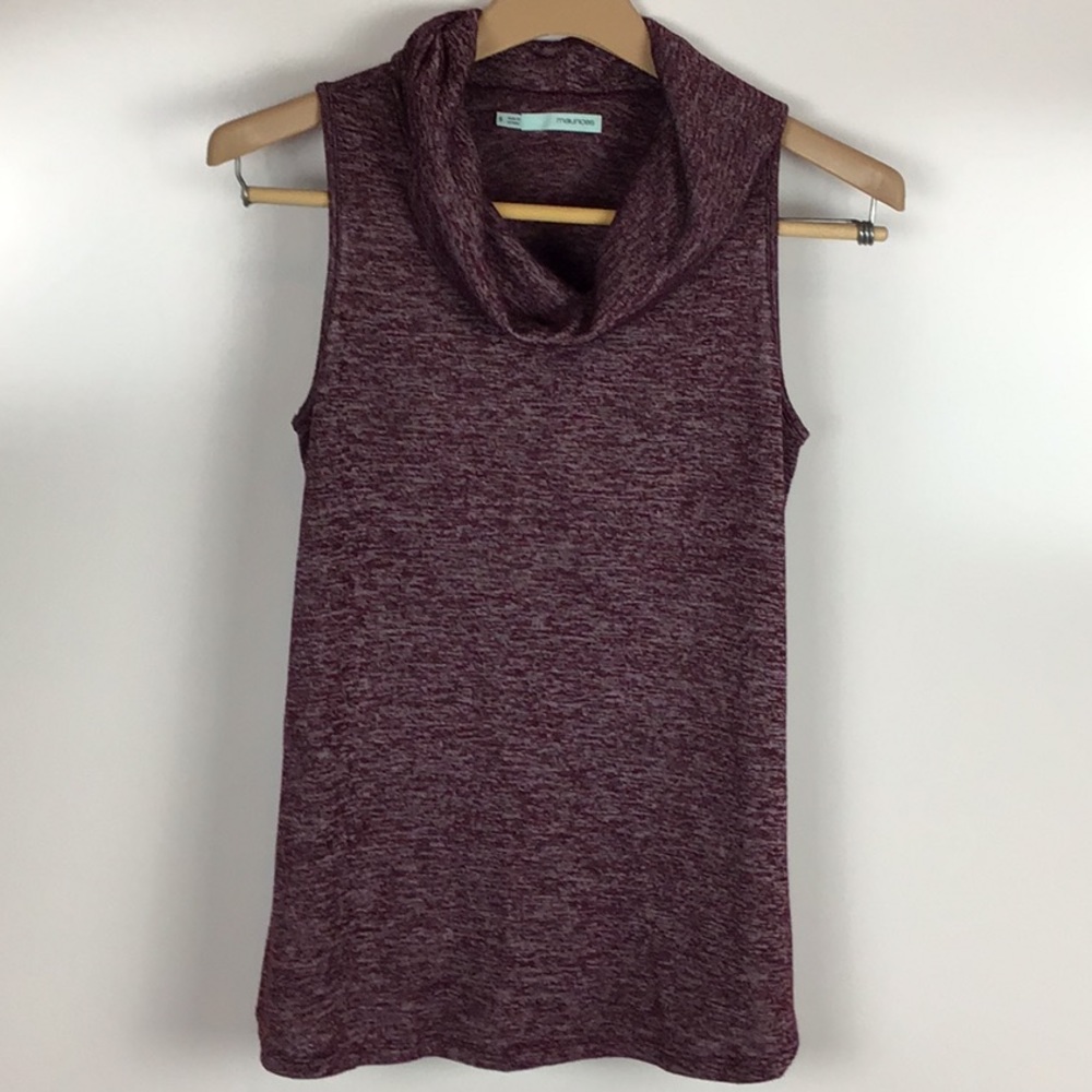 Maurice’s women’s Cowell neck, sleeveless sweater.